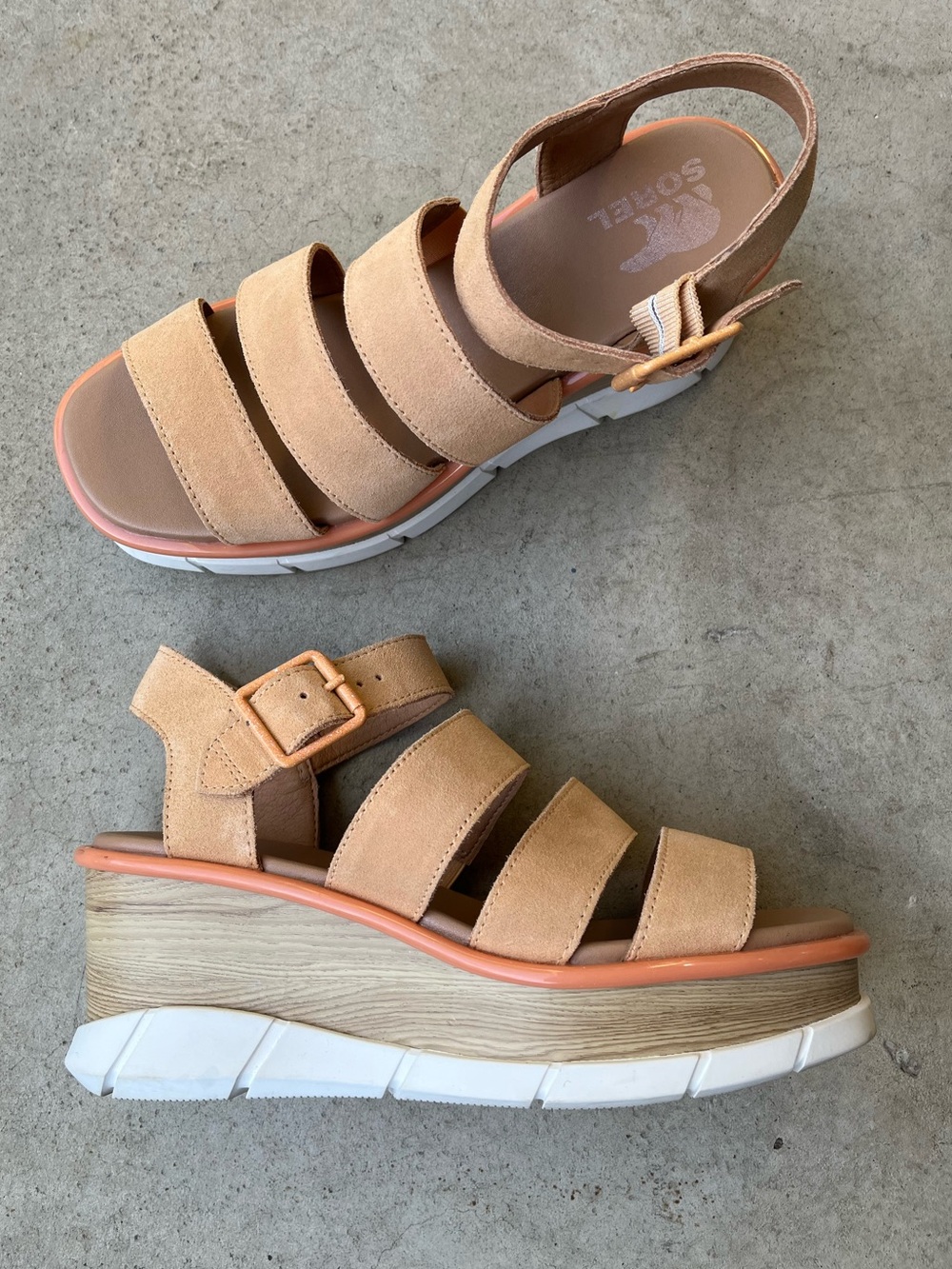 🆕 Listing!  Sorel | "Joanie III Ankle Strap Wedge Sandal